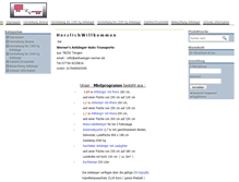 Tablet Screenshot of anhaenger-werner.de